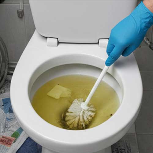 Απόφραξη λεκάνης με ΠΙΓΚΑΛ