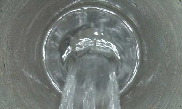 Έλεγχος σωστής ροής νερού.